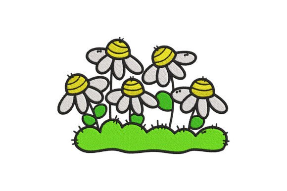 Download Cute Garden Embroidery Design - Garden embroidery Collection